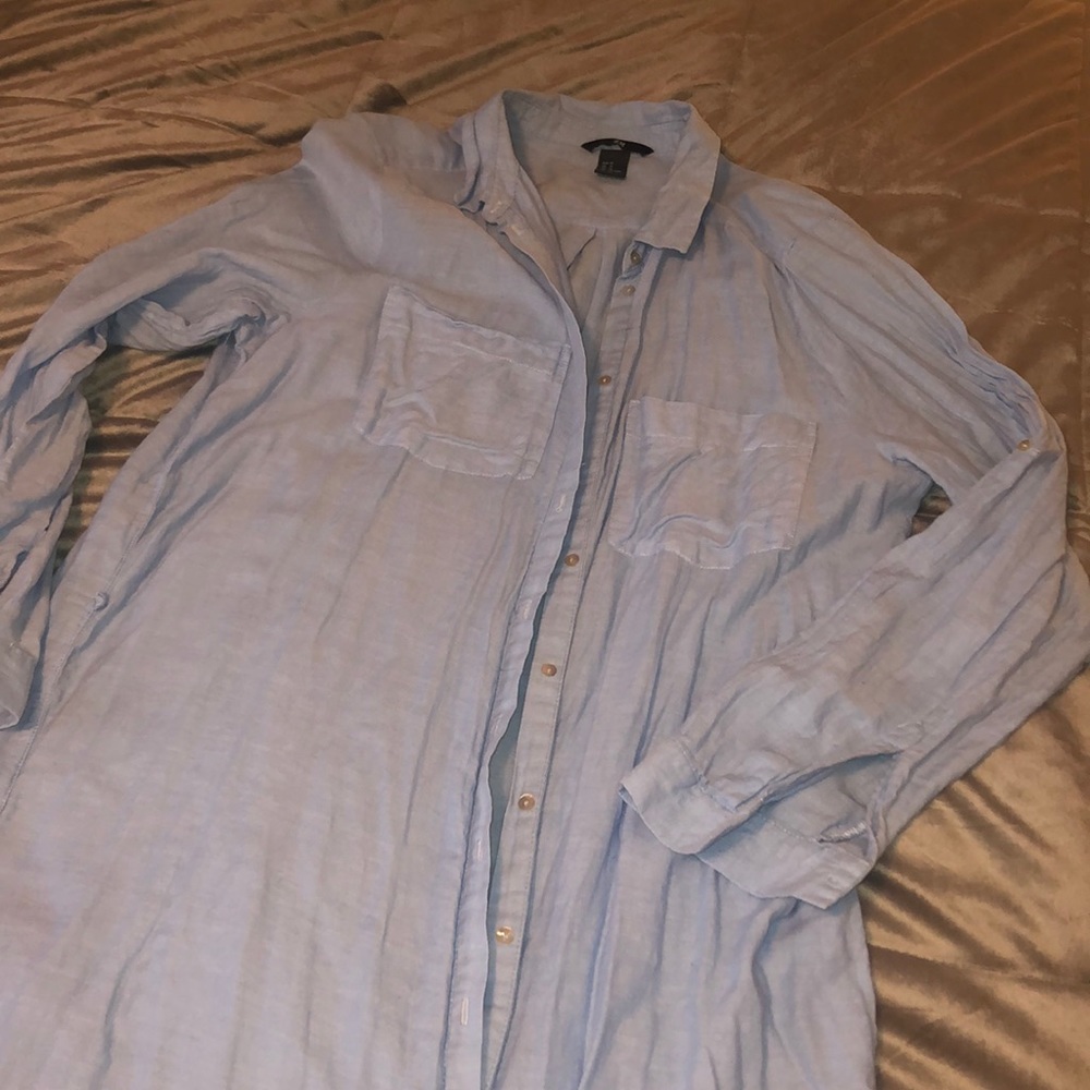 H&M Cotton Button Down Dress